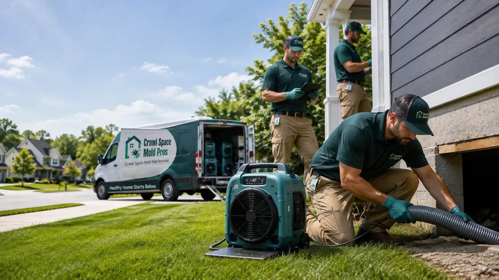 Crawl Space Mold Removal in Fremont, NE